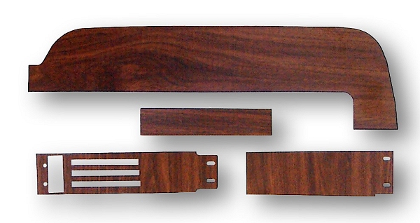 68 Mustang Deluxe Wood Grain Trim Kit